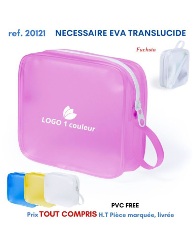 NECESSAIRE DE BEAUTE EVA TRANSLUCIDE REF 20121 20121 TROUSSE DE TOILETTE  4,05 €