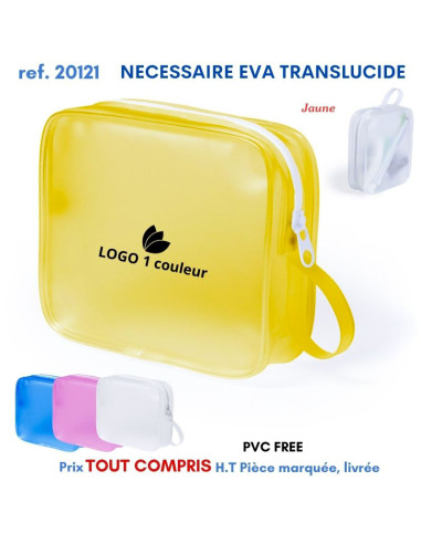 NECESSAIRE DE BEAUTE EVA TRANSLUCIDE REF 20121 20121 TROUSSE DE TOILETTE  4,05 €
