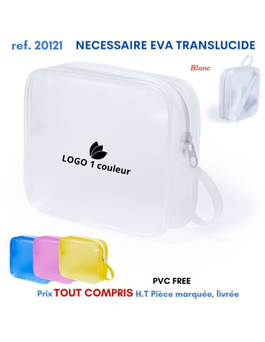 NECESSAIRE DE BEAUTE EVA TRANSLUCIDE REF 20121 20121 TROUSSE DE TOILETTE  4,05 €