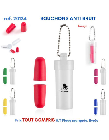 BOUCHONS ANTI-BRUIT REF 20124 20124 VOYAGE : OBJET PUBLICITAIRE  0,00 €