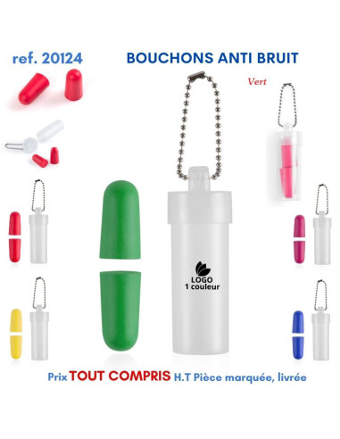 BOUCHONS ANTI-BRUIT REF 20124 20124 VOYAGE : OBJET PUBLICITAIRE  0,00 €