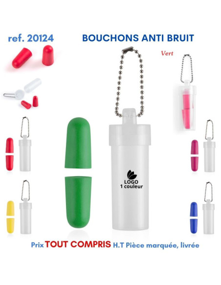 BOUCHONS ANTI-BRUIT REF 20124 20124 VOYAGE : OBJET PUBLICITAIRE  0,00 €