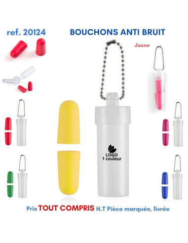 BOUCHONS ANTI-BRUIT REF 20124 20124 VOYAGE : OBJET PUBLICITAIRE  0,00 €