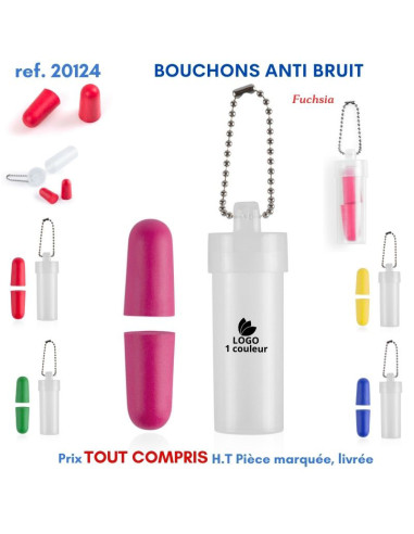 BOUCHONS ANTI-BRUIT REF 20124 20124 VOYAGE : OBJET PUBLICITAIRE  0,00 €