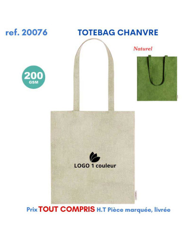 TOTEBAG CHANVRE REF 20076 20076 SACS SHOPPING - TOTEBAG  7,18 €