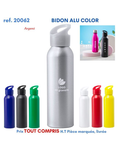 BIDON ALU COLOR REF 20062 20062 GOURDES GOBELETS : OBJETS PUBLICITAIRES  6,52 €