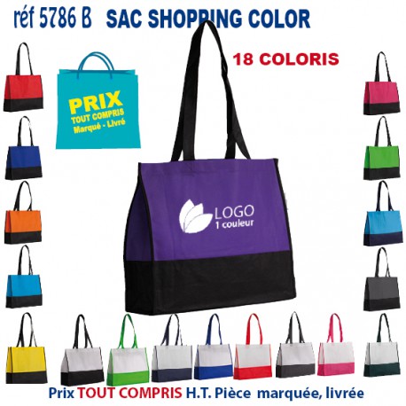 SAC SHOPPING COLOR REF 5786 B 5786 B SACS SHOPPING - TOTEBAG  2,86 €