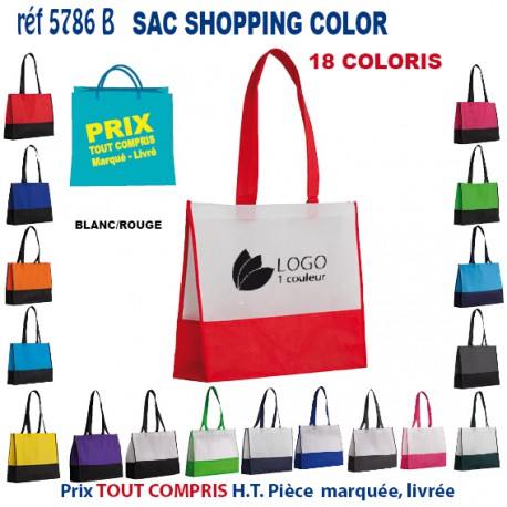 SAC SHOPPING COLOR REF 5786 B 5786 B SACS SHOPPING - TOTEBAG  2,86 €