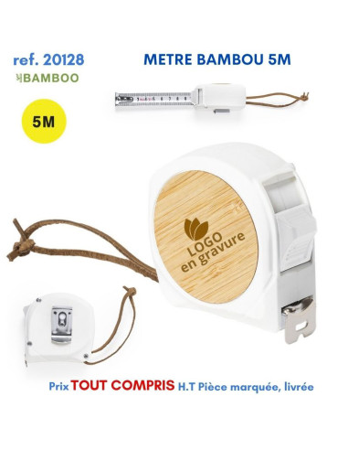 METRE BAMBOU 5M REF 20128 20128 OUTILS PUBLICITAIRES  4,28 €