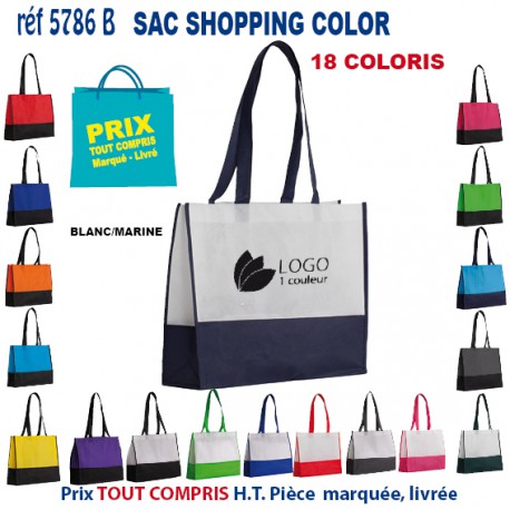 SAC SHOPPING COLOR REF 5786 B 5786 B SACS SHOPPING - TOTEBAG  2,86 €