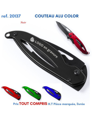 COUTEAU ALU COLOR REF 20137 20137 ARTICLES PUBLICITAIRES DIVERS POUR LA CUISINE  5,18 €