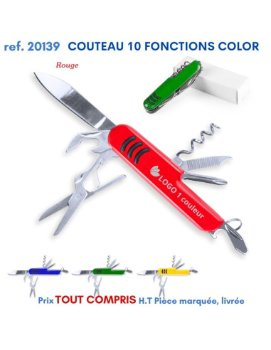 CANIF 10 FONCTIONS COLOR REF 20139 20139 OUTILS PUBLICITAIRES  4,06 €