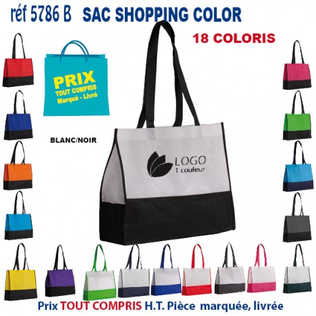 SAC SHOPPING COLOR REF 5786 B 5786 B SACS SHOPPING - TOTEBAG  2,86 €