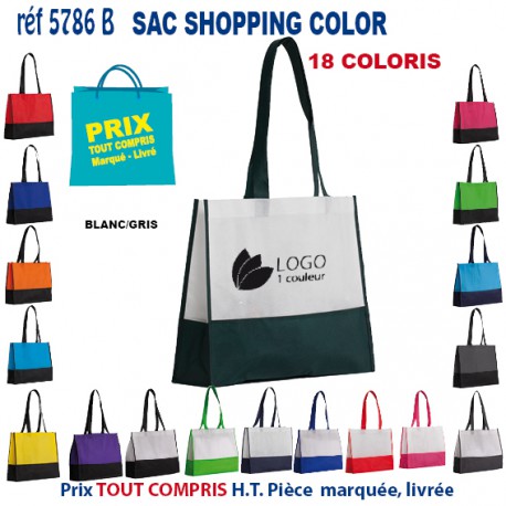 SAC SHOPPING COLOR REF 5786 B 5786 B SACS SHOPPING - TOTEBAG  2,86 €