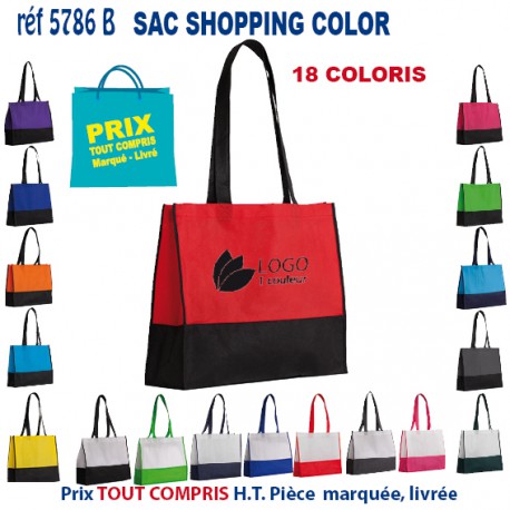 SAC SHOPPING COLOR REF 5786 B 5786 B SACS SHOPPING - TOTEBAG  2,86 €