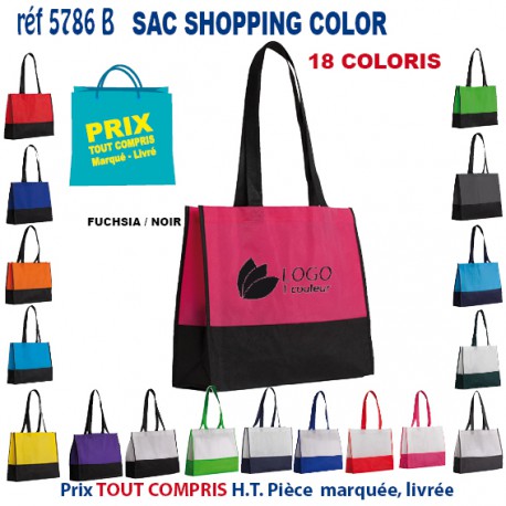 SAC SHOPPING COLOR REF 5786 B 5786 B SACS SHOPPING - TOTEBAG  2,86 €