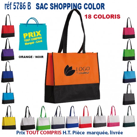 SAC SHOPPING COLOR REF 5786 B 5786 B SACS SHOPPING - TOTEBAG  2,86 €