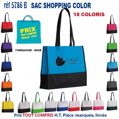 SAC SHOPPING COLOR REF 5786 B 5786 B SACS SHOPPING - TOTEBAG  2,86 €