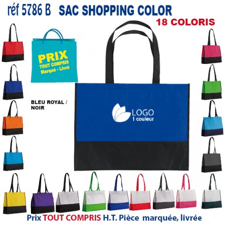 SAC SHOPPING COLOR REF 5786 B 5786 B SACS SHOPPING - TOTEBAG  2,86 €