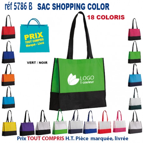 SAC SHOPPING COLOR REF 5786 B 5786 B SACS SHOPPING - TOTEBAG  2,86 €