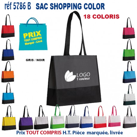 SAC SHOPPING COLOR REF 5786 B 5786 B SACS SHOPPING - TOTEBAG  2,86 €