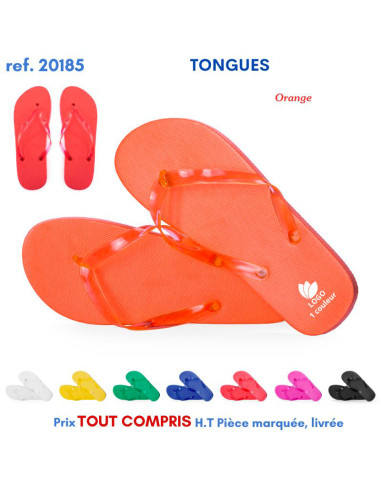 TONGUES POUR LA PLAGEREF 20185 20185 LOISIRS - PLAGE : OBJET PUBLICITAIRE  4,92 €