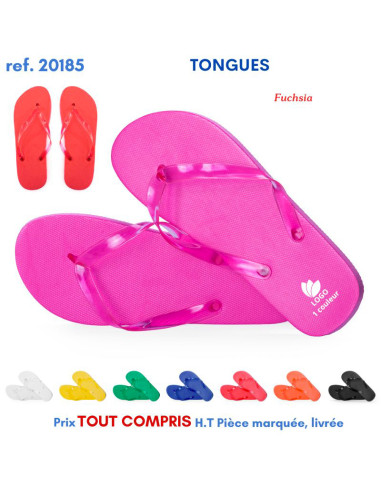 TONGUES POUR LA PLAGEREF 20185 20185 LOISIRS - PLAGE : OBJET PUBLICITAIRE  4,92 €