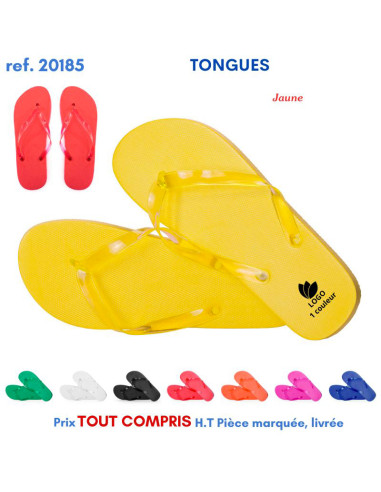 TONGUES POUR LA PLAGEREF 20185 20185 LOISIRS - PLAGE : OBJET PUBLICITAIRE  4,92 €