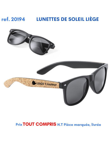 LUNETTES DE SOLEIL LIEGE REF 20194 20194 LOISIRS - PLAGE : OBJET PUBLICITAIRE  4,47 €