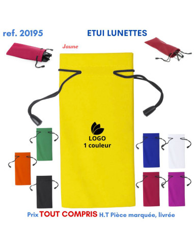 ETUI LUNETTES REF 20195 20195 POCHETTE - PORTE ETIQUETTE BAGAGE  1,34 €