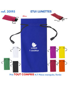 ETUI LUNETTES REF 20195 20195 POCHETTE - PORTE ETIQUETTE BAGAGE  1,34 € 2