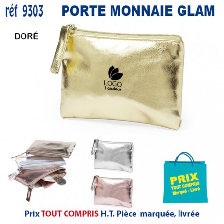 PORTE MONNAIE GLAM REF 9303 9303 PORTE MONNAIE PUBLICITAIRES  0,92 €