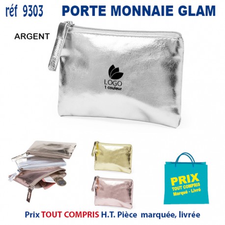 PORTE MONNAIE GLAM REF 9303 9303 PORTE MONNAIE PUBLICITAIRES  0,92 €