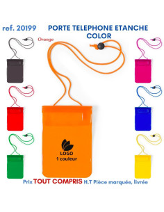 LACET PORTE TELEPHONE ETANCHE COLOR REF 20199 20199 POCHETTE - PORTE ETIQUETTE BAGAGE  2,26 € 2