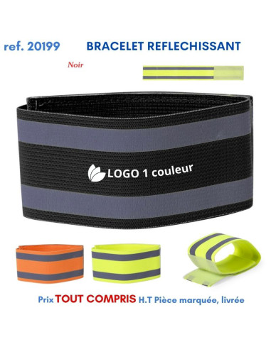 BRACELET REFLECHISSANT REF 20200 20200 lacet tour de cou publicitaire  2,36 €