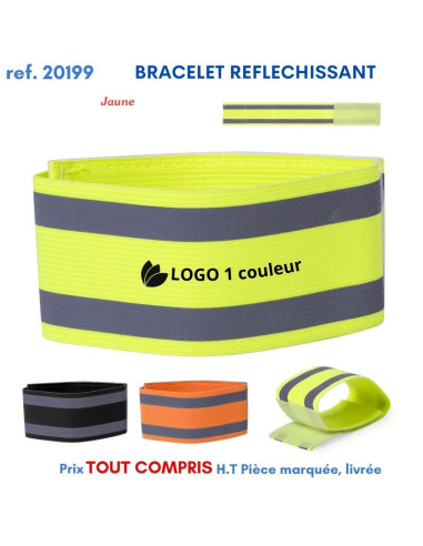 BRACELET REFLECHISSANT REF 20200 20199 lacet tour de cou publicitaire  2,36 €