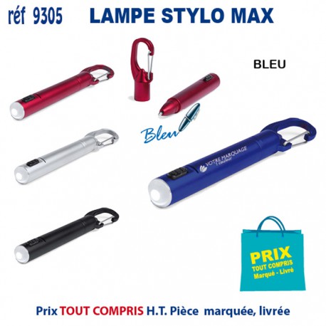 LAMPE STYLO MAX REF 9305 9305 LAMPES PUBLICITAIRES  1,95 €