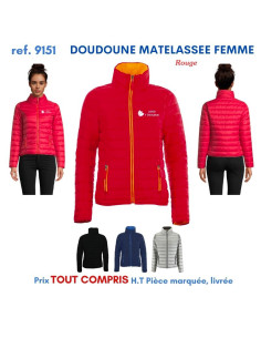 DOUDOUNE MATELASSEE FEMME REF 9151 9151 DOUDOUNE - PARKA  54,91 €