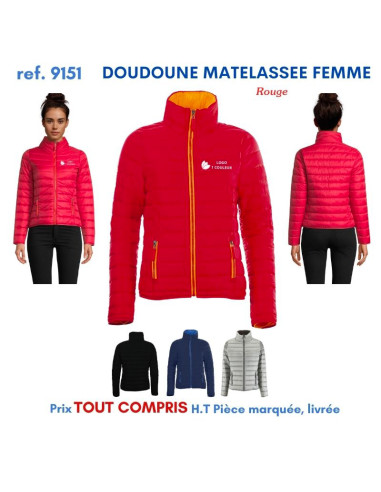 DOUDOUNE MATELASSEE FEMME REF 9151 9151 DOUDOUNE - PARKA  54,91 €