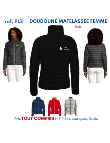 DOUDOUNE MATELASSEE FEMME REF 9151 9151 DOUDOUNE - PARKA  54,91 €