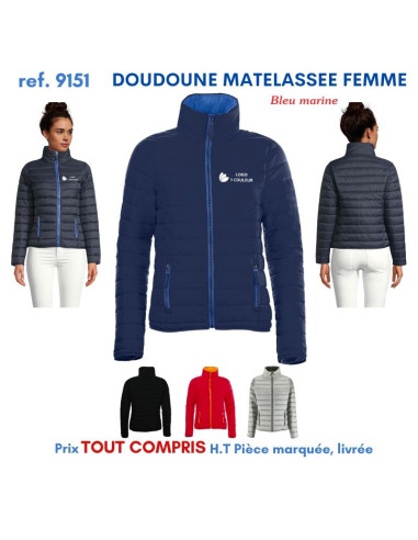 DOUDOUNE MATELASSEE FEMME REF 9151 9151 DOUDOUNE - PARKA  54,91 €