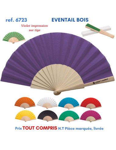 EVENTAIL BOIS REF 6723 6723 Sélection été  2,76 €