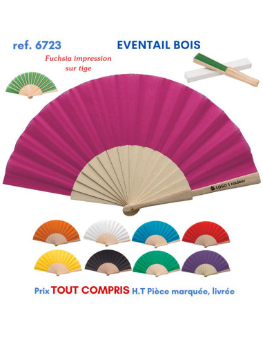 EVENTAIL BOIS REF 6723 6723 Sélection été  2,76 €