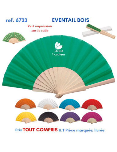 EVENTAIL BOIS REF 6723 6723 Sélection été  2,76 €