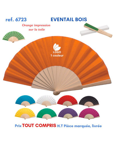 EVENTAIL BOIS REF 6723 6723 Sélection été  2,76 €