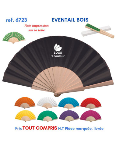 EVENTAIL BOIS REF 6723 6723 Sélection été  2,76 €