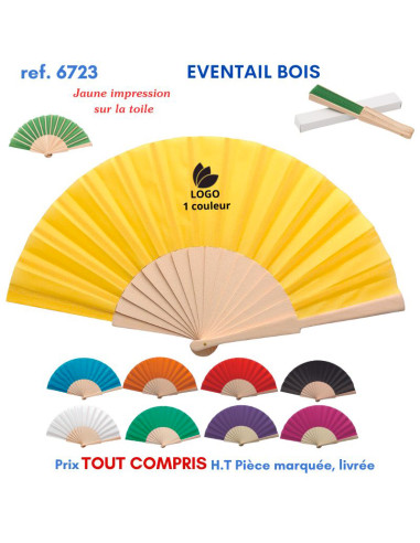 EVENTAIL BOIS REF 6723 6723 Sélection été  2,76 €