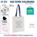 PETIT SAC ECRU COLORAMA REF 3474 3474 SACS SHOPPING - TOTEBAG  2,60 €