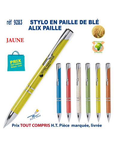 STYLO BILLE ALIX BLE REF 9283 9283 Stylos Bois, carton, recyclé  1,78 €