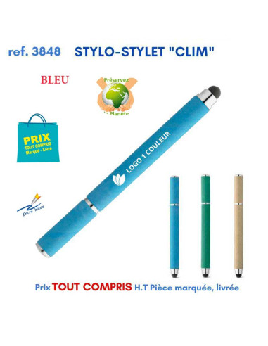 STYLO STYLET CLIM REF 3848 3848 Stylos Bois, carton, recyclé  0,99 €